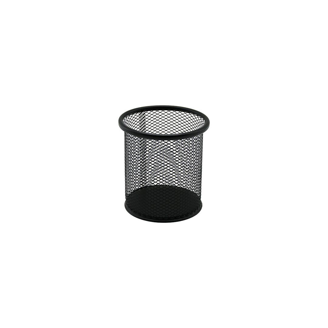 ÇETSA KOD-802-B 1173 ( SİYAH METAL ) KALEMLİK ( ÇAP=9 X YÜKSEKLİK=10CM)*12X8
