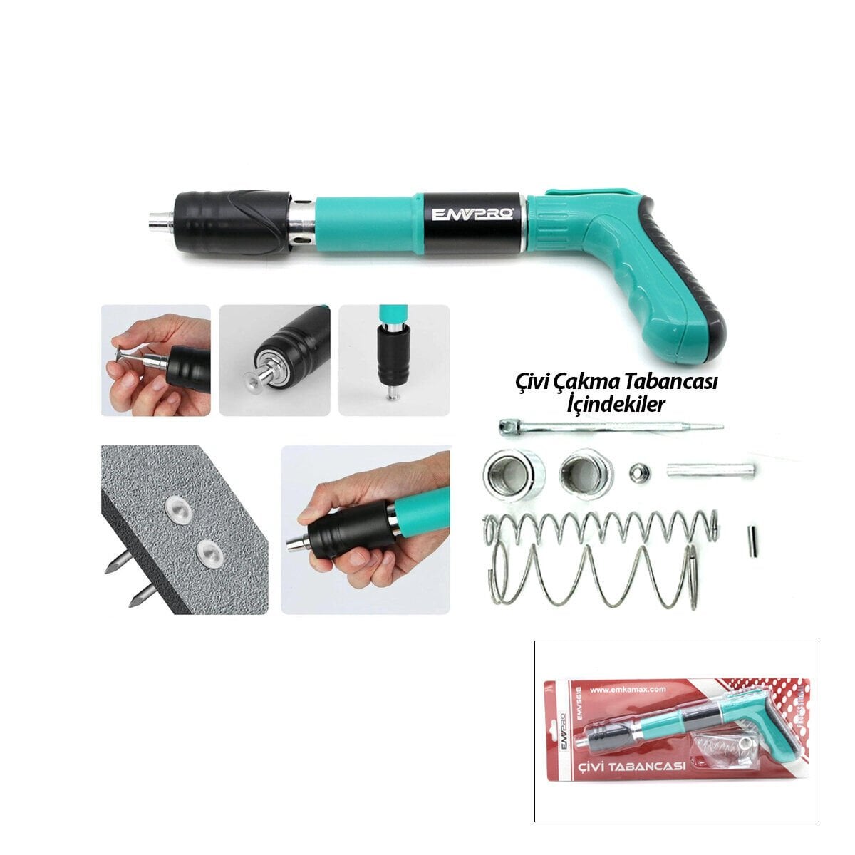 EMKA EMV-5618 ENVPRO BARUTLU ÇİVİ TABANCASI*48