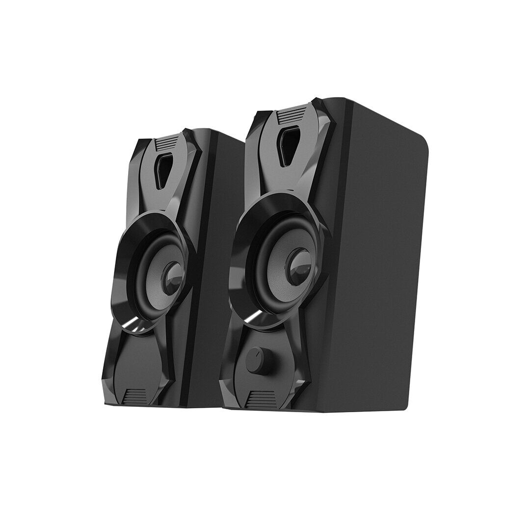 MİKADO MD-166 (  1+1 ) HOPARLÖR SPEAKAER SET ( USB KABLO ) 2.0 MULTİMEDYA & 5W*20