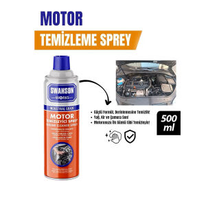 SWANSON WORK SW-109 MOTOR TEMİZLEME SPREY ( 500 ML )*24=K