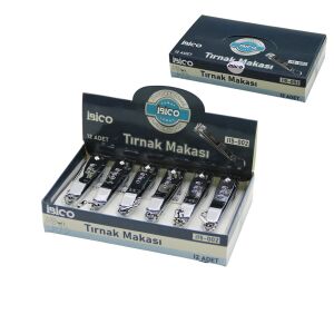 İBİCO İ15-002 ( BÜYÜK & GRİ ) TIRNAK MAKASI*12X50