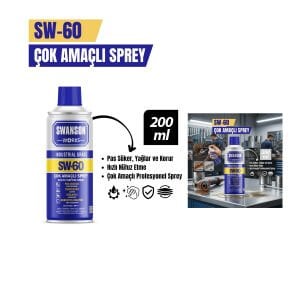 SWANSON WORKS SW-60 ÇOK AMAÇLI YAĞLAYICI SPREY ( 200ML )*36=K