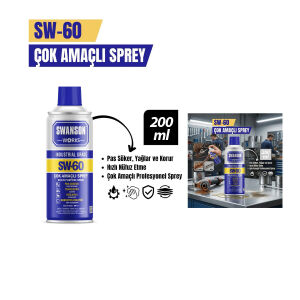 SWANSON WORKS SW-60 ÇOK AMAÇLI YAĞLAYICI SPREY ( 200ML )*36=K
