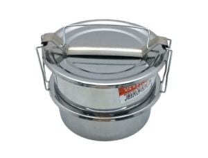 SADA GÜNEŞ ÇELİK NO-14CM ( 2Lİ ) ( METAL ) SEFER TASI ( DERİNLİK : 4.5CM ) ( TAŞIMA KULP=BAĞLAMA KANCALI )*100