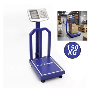 PLT POWER TCS-K1+R  (150KG & 20GR) (KAFALI KANTAR) DİJİTAL TARTI &TERAZİ (KOMPLE METAL) (ŞARJLI & 10VA) (3 HAFIZA)*2=K