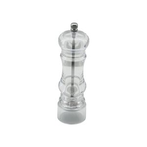 BAROTTİ DMR-8986 ( KÜÇÜK ) ( ÇAP: 5CM Y: 17.5CM ) ( AKRİLİK ) ( ŞEFFAF MİKA KRİSTAL PLASTİK ) BAHARAT ÖĞÜTÜCÜ*72
