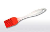 NAN NENG PRODUCT RA-211 (KÜÇÜK=16.5CM) (SİLİKON) YUMURTA FIRÇASI ( ŞEFFAF MİKA PLS.SAPLI) (BRKT-876957)*24X25