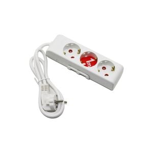 RI-TECH ( 3LÜ - 1MT ) UZATMA KABLO & TOPRAKLI GRUP PRİZ ( 001 175 310002 01 00 )*12