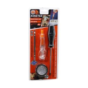 KINETEX KTX-2818 ( 4PCS ) TORNAVİDA & ÇOK AMAÇLI SET ( TORNAVİDA & KONTROL KALEM &  2İN1 UÇ & ELEKTRİK BANT) ( BANDI )*52