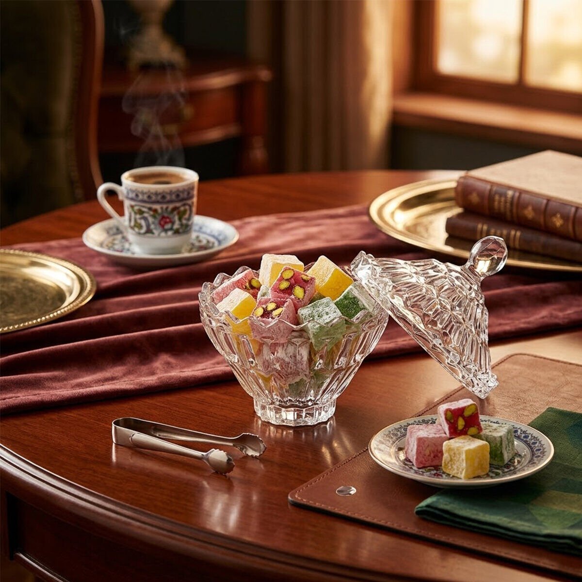 DG GLASS SR-7104GCL KAVEH MANILA CAM LOKUMLUK & ŞEKERLİK*24