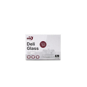 DELİ GLASS TG-1080A BÜYÜK CAM ŞEKERLİK*36