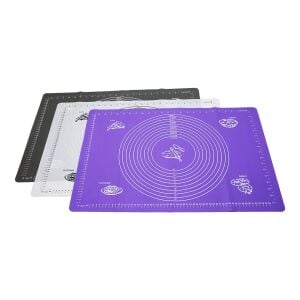 BAYSA-157  ( DİKDÖRTGEN ) ( 45X65CM ) ( RENKLİ SİLİKON ) HAMUR MATI ( ÖLÇEK ÇİZİMLİ ) ( 230GR )*100