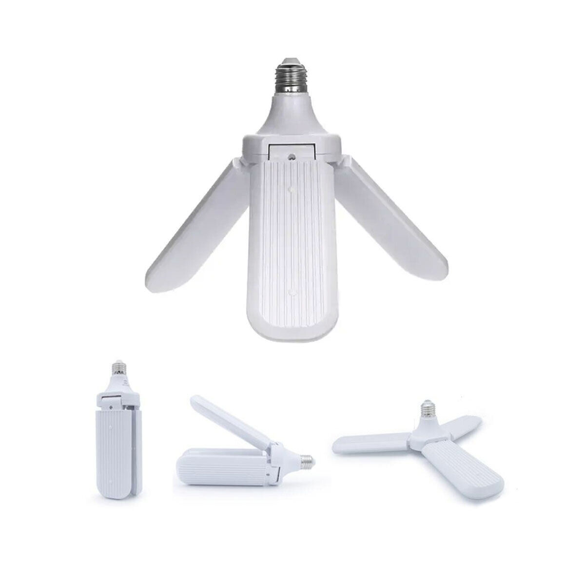 NO-VO T30-02 ( 3 KOLLU ) ( PERVANE MODELİ ) BEYAZ LED LAMBA AMPUL (24W & E27)*50