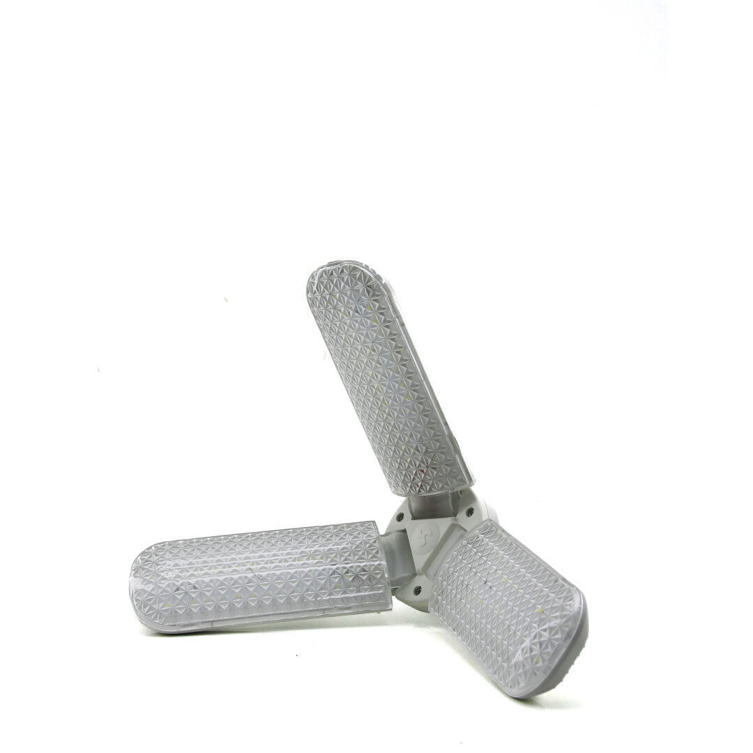 NO-VO T30-03 ( KRİSTAL ) ( 3 KOLLU ) ( PERVANE MODELİ ) BEYAZ LED LAMBA AMPUL ( 24W & E27 )*50