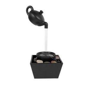 LED FOUNTAIN L-010 ŞELALE DEMLİK DEKORATİF SÜS HAVUZU ( ELEKTİRİKLİ & LEDLİ )*50