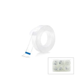 İBİCO İ13-087 ( 3CMX2MT ) ( NANO BANT ) ŞEFFAF ÇİFT TARAFLI*12X12