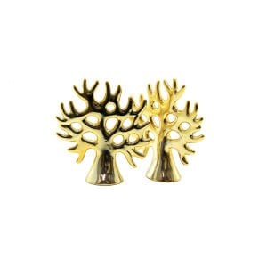 İBİCO İ12-140 ( AĞAÇ & BÜYÜK ) ( GOLD & SERAMİK ) BİBLO & DEKORATİF SÜS EŞYASI*12X12