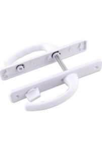İBİCO POŞETLİ ( BANYO-WC & KİLİTLİ ) ( BEYAZ ) PVC KAPI KOLU*100