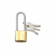 GK GK-SL50 ( 50MM & SARI ) ( UZUN KANCALI ) ASMA KİLİT*6X20