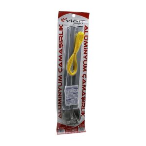 YİĞİT ÇAMAŞIRLIK ( KARE ) KOMBİNE AYARLI ALÜMİNYUM ÇAMAŞIR ASKISI ( 60X25-80X30 MODEL UYUMLU )*48