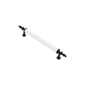 İBİCO-975 ( 12.8CM ) ( SİYAH & BEYAZ ) BORU KULP*10X5