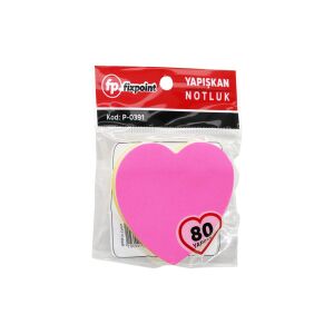 FİXPOİNT P-0391 ( 80 YAPRAK ) YAPIŞKANLI KAĞIT & NOTLUK RENKLİ*12X50