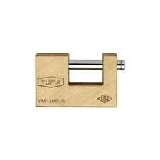 YUMA YM-3080R ( GENİŞ & SARI ) KAYAR MİLLİ PİMLİ KİLİT 80MM*48