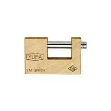 YUMA YM-3080R ( GENİŞ & SARI ) KAYAR MİLLİ PİMLİ KİLİT 80MM*48