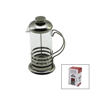 UĞUR FRECHPRESS  ( METAL KAFES & METAL KAPLAMALI KAPAK ) ( 350ML ) ( CAM ) BİTKİ SÜZGEÇİ*60
