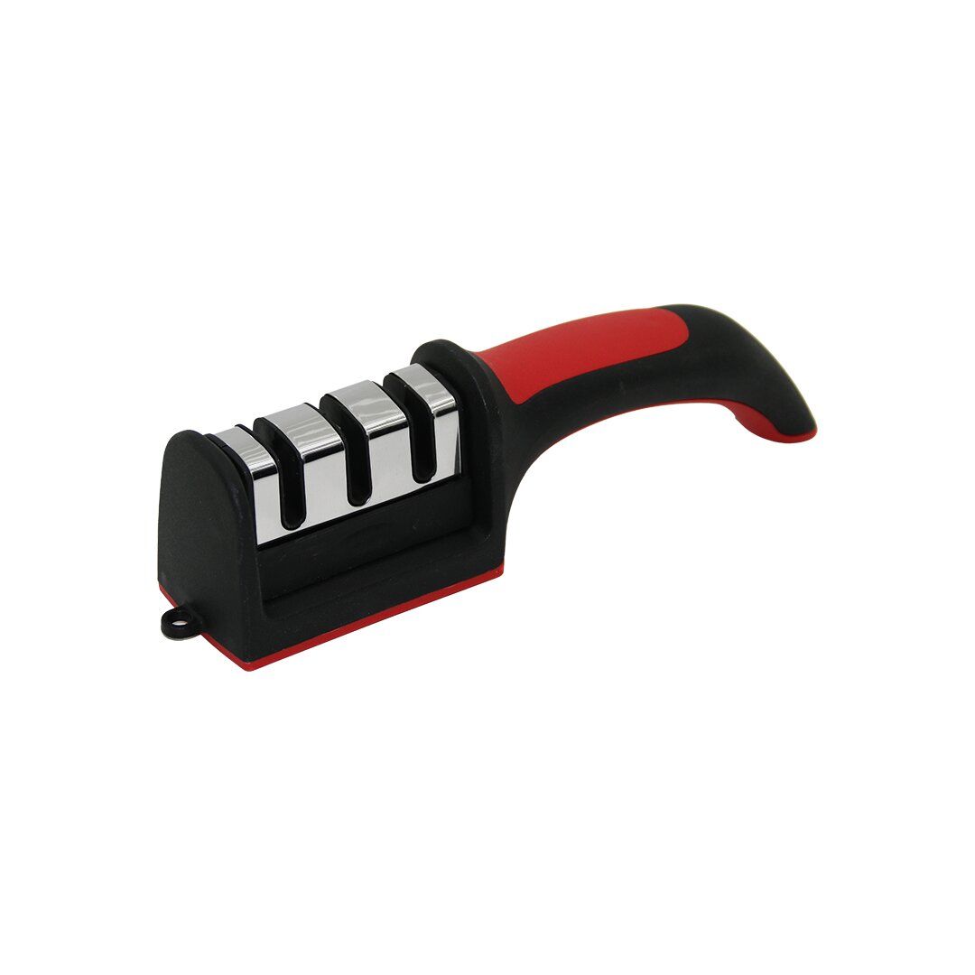 BAROTTİ DMR-7157 BIÇAK BİLEYİCİ BİLEME (3 BOĞUMLU=KROM KAPLAMA) (RENKLİ PLASTİK GÖVDE & SAP) (POŞETLİ AMBALAJ)*150