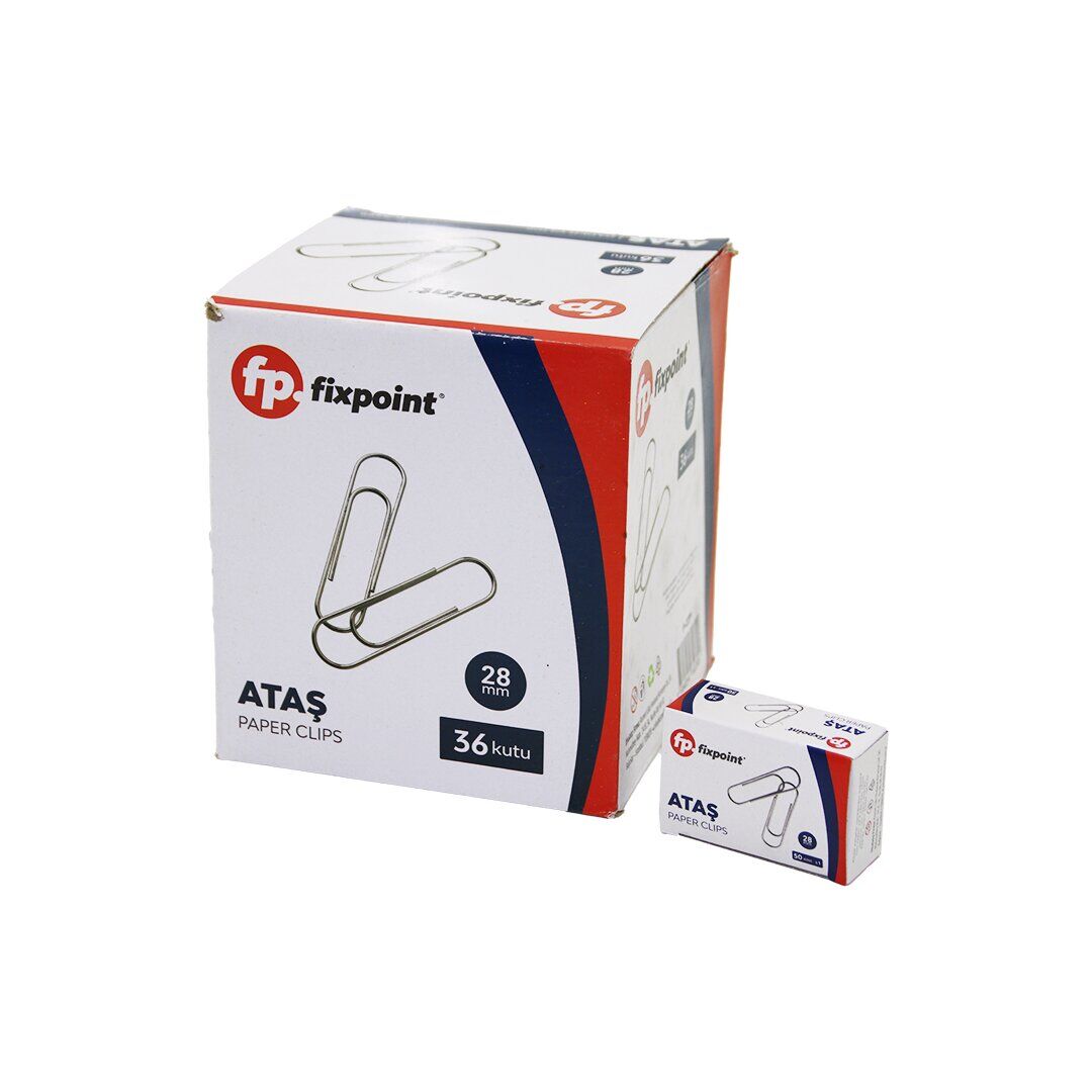 FİXPOİNT P-2299 ( 50PCS ) METAL ATAŞ 28MMM*36X20