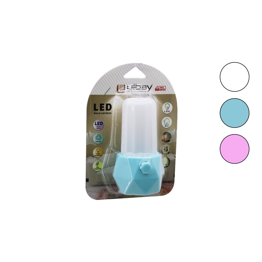 ULBAY GC-07 ( PRİZMA ) GECE LAMBASI*10X24