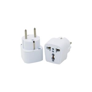 FETİH ELEKTRİK F-21 ( ÜNİVERSAL ADAPTÖR FİŞ ) ( BEYAZ )*40X10