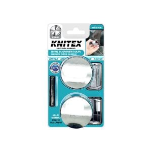 KINETEX KTX-2706 ( 2Lİ ) ( KROM KAPLAMA ABS PLASTİK ) ( TOPUZ ) DUŞAKABİN KULPU ( 4-5-6-8-10MM CAM DUŞ KABİNLER İÇİN ) ( MONTAJ DELİK ÇAPI: 10MM)*170