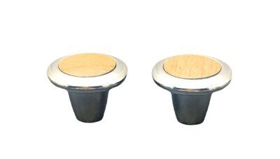 İBİCO-912 METAL NO-8 KROM MİX DÜĞME KULP*25X8