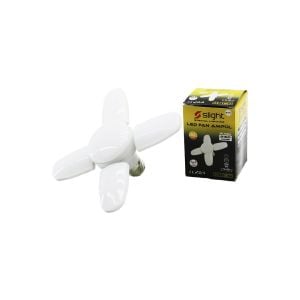 SLİGHT SL-1024 (4 KOLLU+1 GÖBEKLİ) ( 24W & E27 ) LED LAMBA FAN AMPUL (4-KATLANIR PERVANE MODEL) (2160LÜMEN& 6500K )(20.000 SAAT)*69