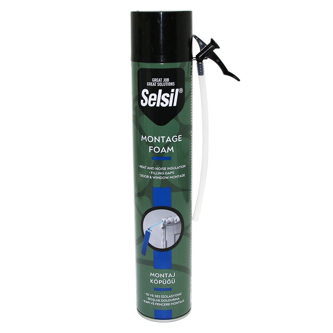 SELSİL-2619 PU KÖPÜK MONTAJ KÖPÜK 750ML 600GR*16=K