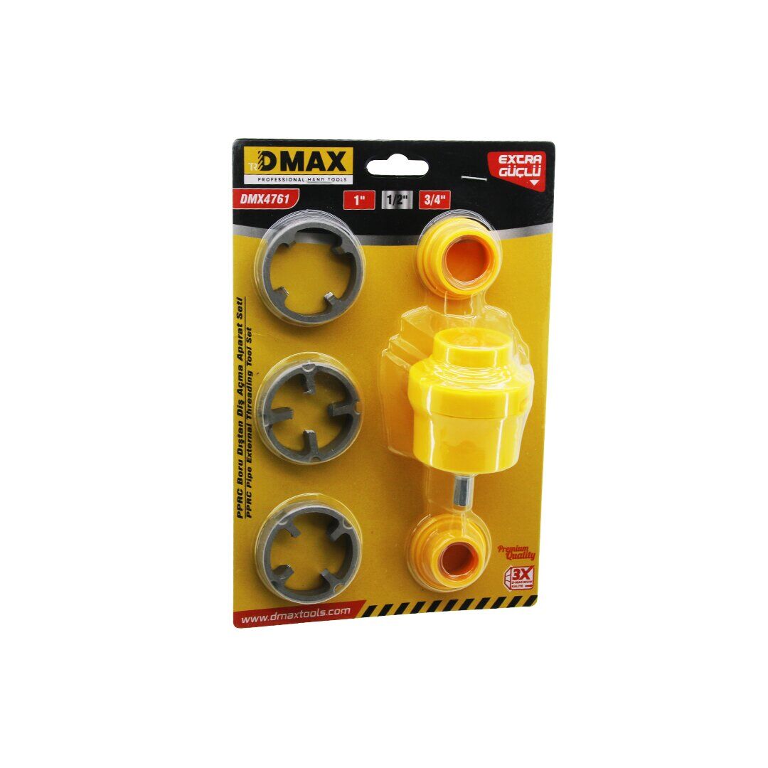 DMAX DMX- 4761 (6PCS) PLASTİK SU BORUSU ( DIŞ DİŞ AÇMA ) MATKAP UCU ( 1 & 1/2 & 3/4 )*60