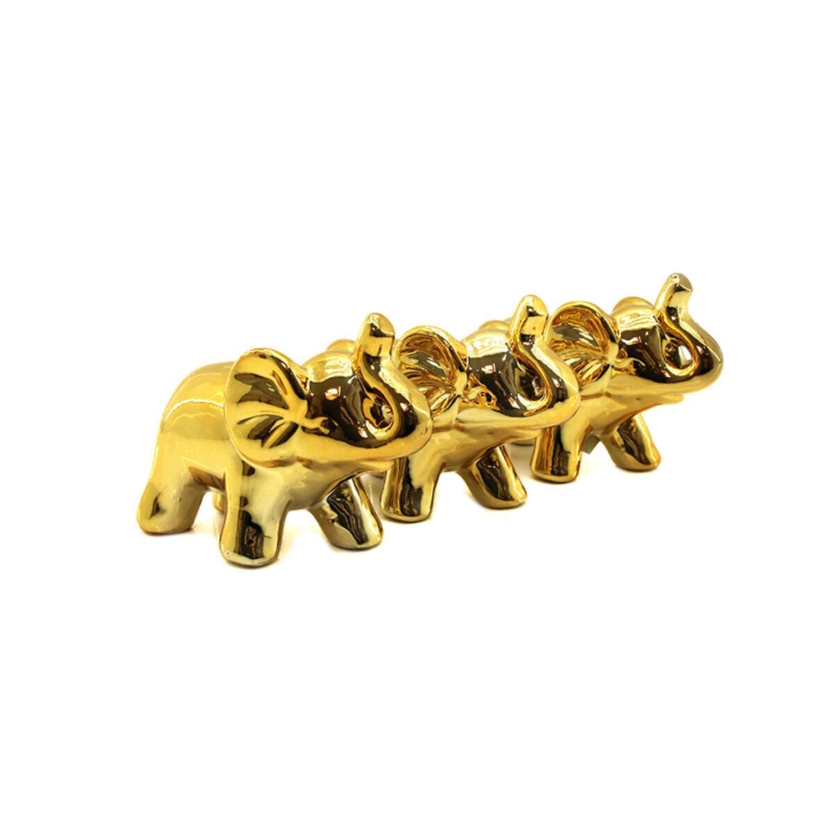 İBİCO İ12-181 ( FİL & BÜYÜK ) ( GOLD & SERAMİK ) BİBLO & DEKORATİF SÜS EŞYASI*6X12