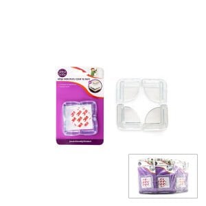 İDEAL BABY IDE-05 ( 4PCS ) KÖŞE KORUYUCU ( CAM & RAF ) ( ÇOCUK EMNİYET )*24X10