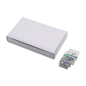 İBİCO İ20-006 DRESSMAKER PINS ( 30 PCS ) ( RENKLİ TOPLU ) BAŞÖRTÜ İĞNESİ (ŞEFFAF PLASTİK KUTULU)*20X50