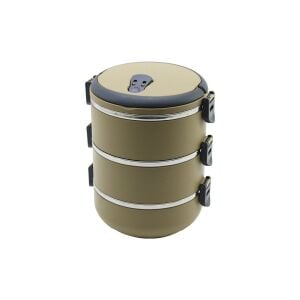 FRESHBOX ( KAHVERENGİ ) ( 3LÜ ) SAKLAMA KABI 1.8LT*24