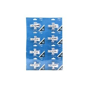 İBİCO K13-074 ( ÇİFT ÇIKIŞLI ) ( ÇAMAŞIR ) MUSLUK ( VAKUMLU AMBALAJ )*8X15