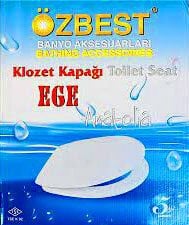 ÖZBEST ( EGE & ANATOLİA) ( DÜZ KLASİK ) LÜX KLOZET KAPAK (KUTULU AMBALAJ )*10=K