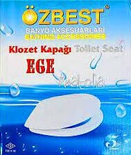 ÖZBEST ( EGE & ANATOLİA) ( DÜZ KLASİK ) LÜX KLOZET KAPAK (KUTULU AMBALAJ )*10=K