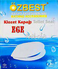 ÖZBEST ( EGE & ANATOLİA) ( DÜZ KLASİK ) LÜX KLOZET KAPAK (KUTULU AMBALAJ )*10=K
