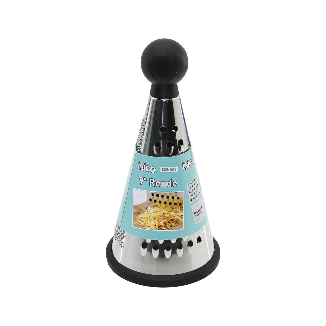 İBİCO İ22-047 ( 9'' ) ( HUNİ MODEL & 3-BÖLÜM ) ( PLASTİK TOPUZ BAŞLI ) ( ÇELİK METAL ) RENDE ( SİLİKON KAPLAMA TABAN )*96