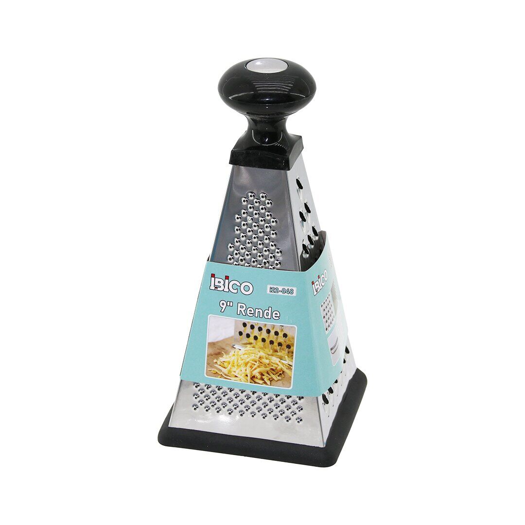 İBİCO İ22-048 ( 9'' ) ( PİRAMİT & 4GEN ) ( PLASTİK TOPUZ BAŞLI ) ( ÇELİK METAL ) RENDE ( SİLİKON KAPLAMA TABAN )*72