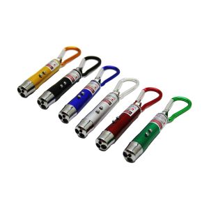 GOLD-POLİCE GP-001 ( 3İN1 BAŞLI ) LASER & LED LIGHT (RENKLİ LAZER) ( ANAHTARLIK KANCALI )*24X50