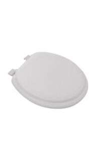 POLY ET-021 LÜKS BEYAZ YUMUŞAK KLOZET KAPAK PUF*12